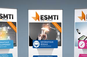 Affiches ESMTI - les formations